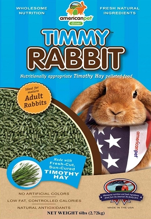 Apd Rabbit Hay APD Timmy for Rabbits Pellets (5LB)